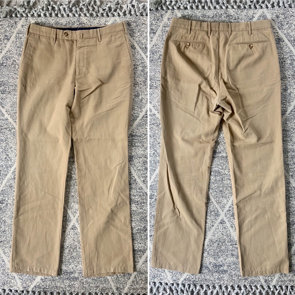 Linen-Blend Slacks from Incotex 1951 for Slowear
